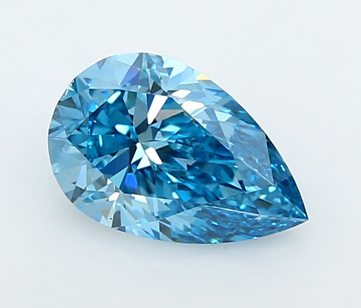 1.50 Carat Pear Shaped, Ideal Cut, VVS2 Clarity, IGI Certified Lab Grown Diamond