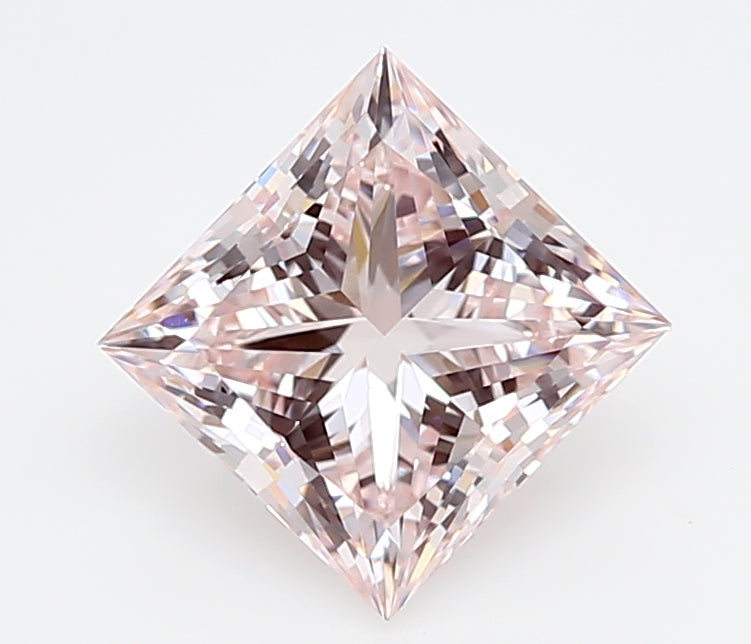 2.01 Carat Princess Shaped, Ideal Cut, VVS2 Clarity, IGI Certified Lab Grown Diamond