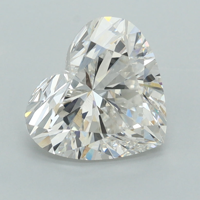 2.00 Carat Heart Shaped, Ideal Cut, G Color, VVS1 Clarity, IGI Certified Lab Grown Diamond