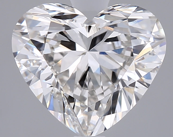 2.04 Carat Heart Shaped, Excellent Cut, G Color, VVS1 Clarity, IGI Certified Lab Grown Diamond