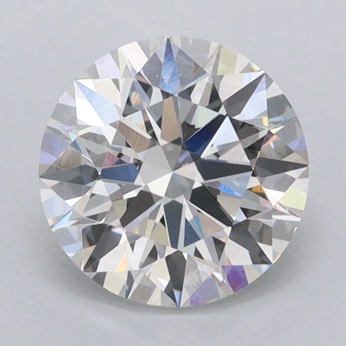 1.53 Carat Round Shaped, Ideal Cut, F Color, VVS1 Clarity, IGI Certified Lab Grown Diamond