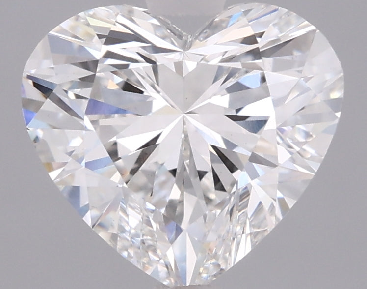 2.07 Carat Heart Shaped, Ideal Cut, E Color, VVS2 Clarity, IGI Certified Lab Grown Diamond