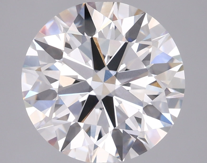 3.00 Carat Round Shaped, Excellent Cut, F Color, VVS1 Clarity, IGI Certified Lab Grown Diamond