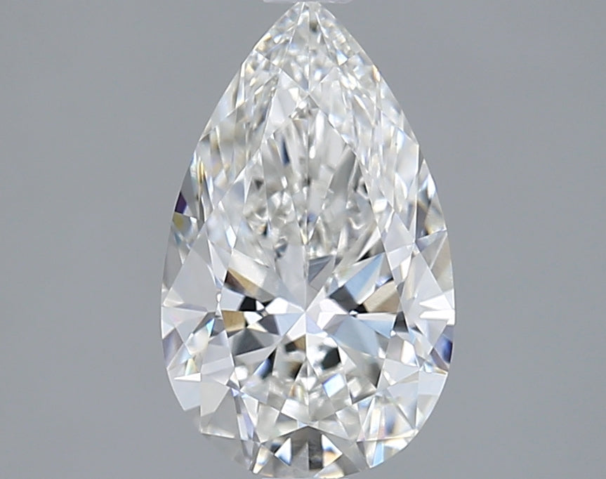 2.00 Carat Pear Shaped, Ideal Cut, F Color, VVS1 Clarity, IGI Certified Lab Grown Diamond
