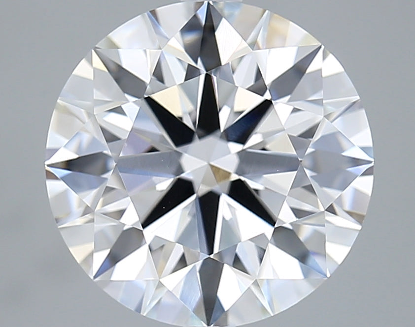 5.04 Carat Round Shaped, Ideal Cut, E Color, VVS2 Clarity, IGI Certified Lab Grown Diamond