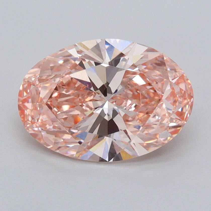 1.51 Carat Oval Shaped, Ideal Cut, VVS2 Clarity, IGI Certified Lab Grown Diamond