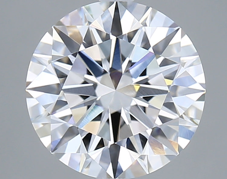 3.02 Carat Round Shaped, Ideal Cut, F Color, VVS1 Clarity, IGI Certified Lab Grown Diamond