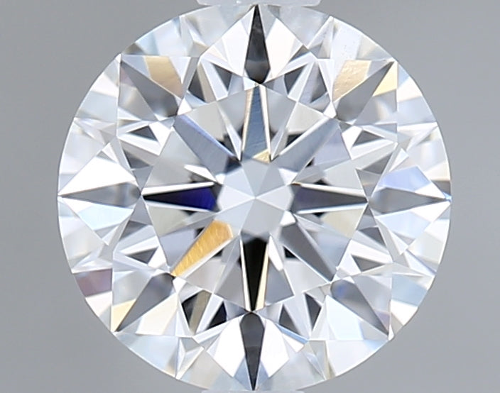 1.09 Carat Round Shaped, Ideal Cut, D Color, VS1 Clarity, IGI Certified Lab Grown Diamond