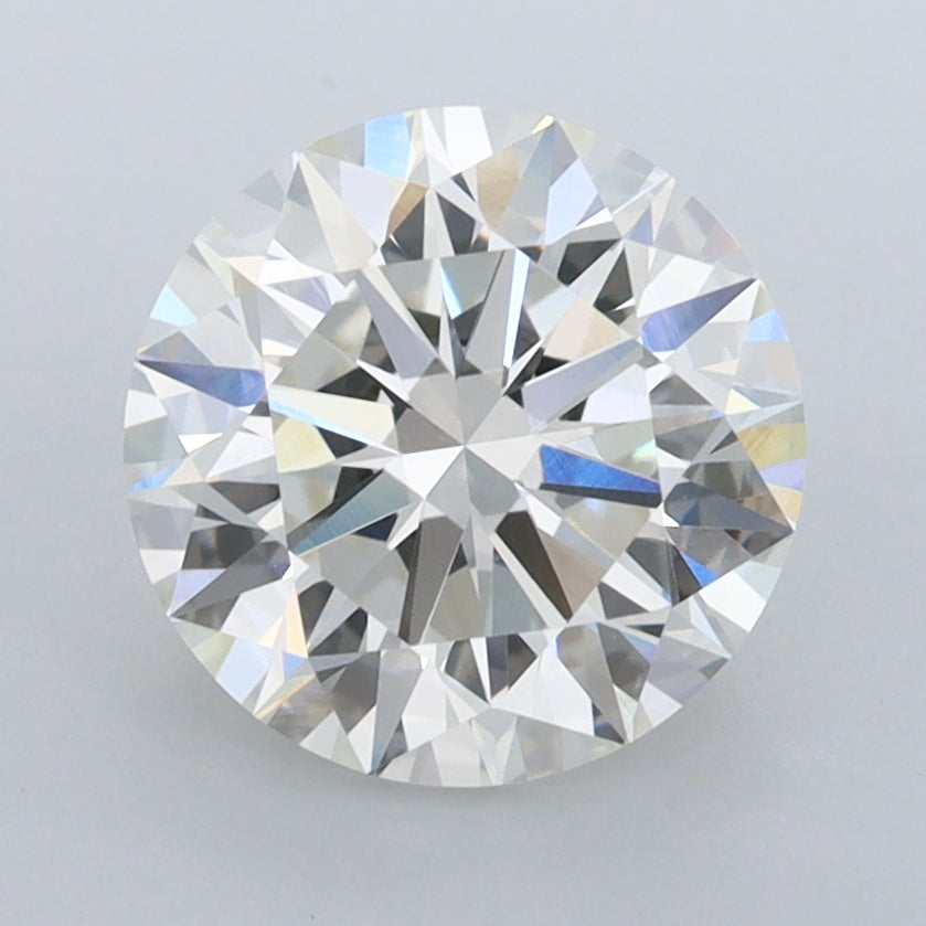 2.50 Carat Round Shaped, Ideal Cut, G Color, VVS2 Clarity, IGI Certified Lab Grown Diamond