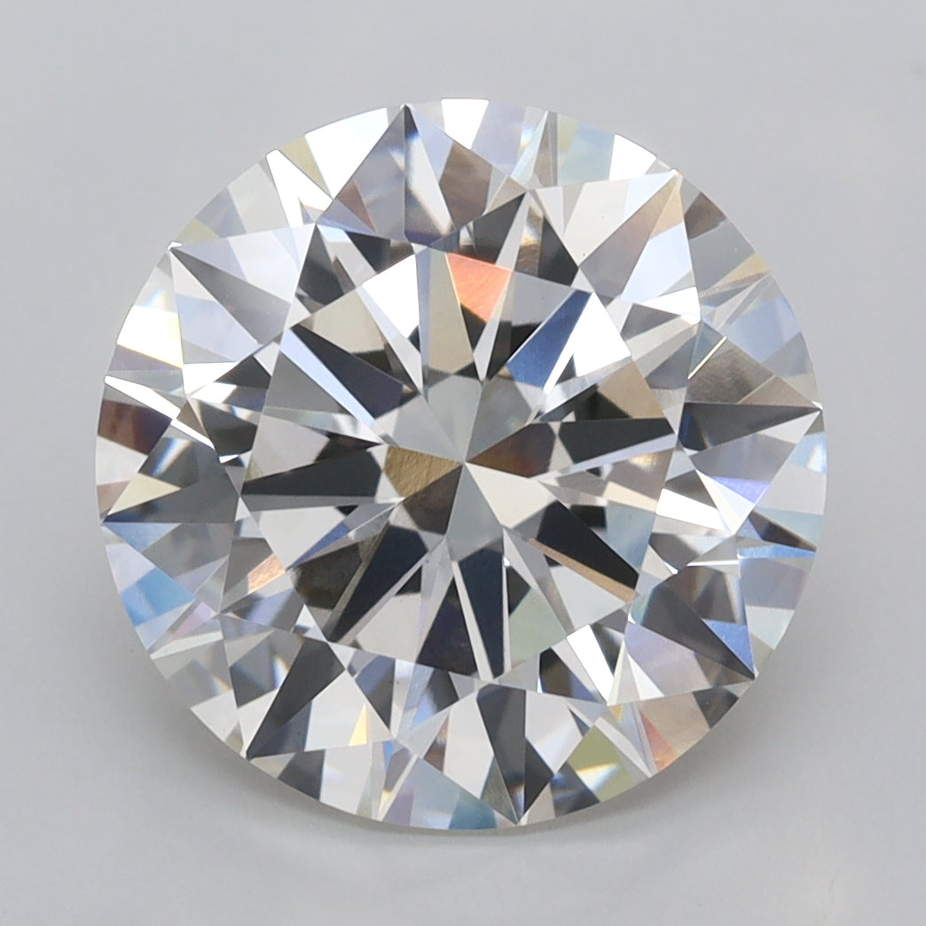 5.00 Carat Round Shaped, Excellent Cut, H Color, VS1 Clarity, IGI Certified Lab Grown Diamond