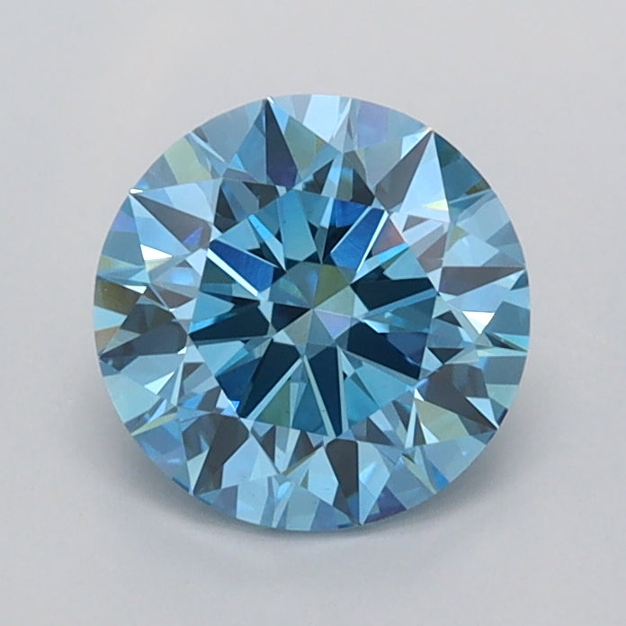 1.05 Carat Round Shaped, Ideal Cut, VVS2 Clarity, IGI Certified Lab Grown Diamond