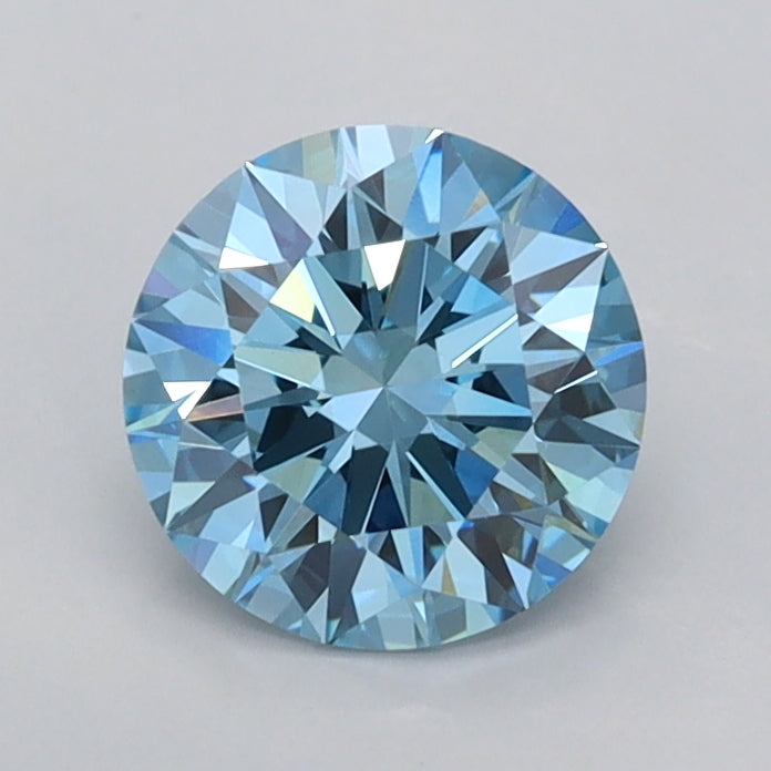0.97 Carat Round Shaped, Ideal Cut, VVS2 Clarity, IGI Certified Lab Grown Diamond