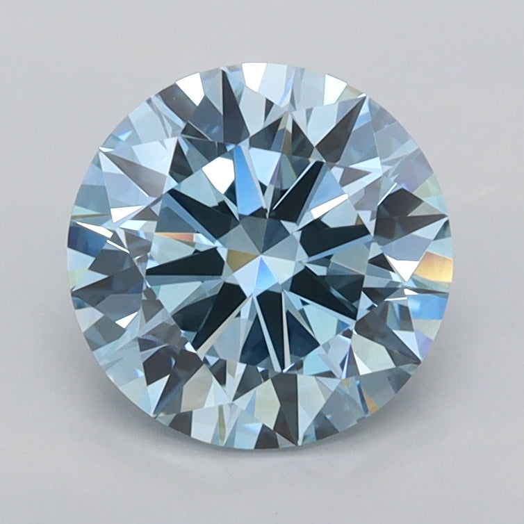 1.51 Carat Round Shaped, Ideal Cut, VVS2 Clarity, IGI Certified Lab Grown Diamond