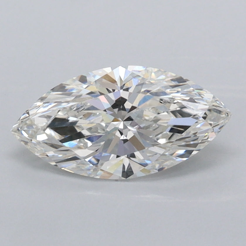 1.02 Carat Marquise Shaped, Ideal Cut, F Color, VVS1 Clarity, IGI Certified Lab Grown Diamond