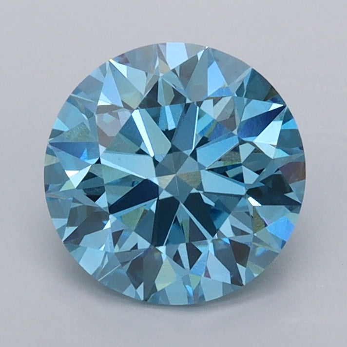 1.51 Carat Round Shaped, Ideal Cut, VVS2 Clarity, IGI Certified Lab Grown Diamond
