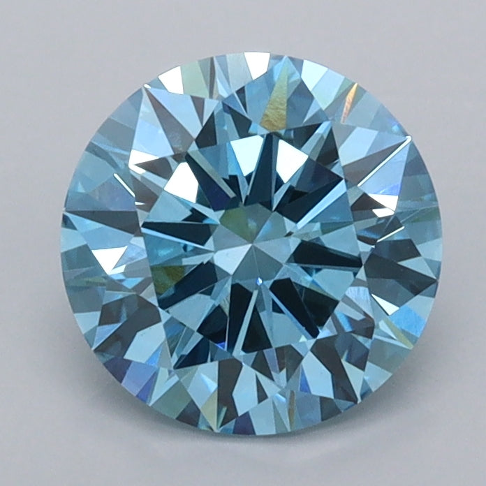 1.50 Carat Round Shaped, Ideal Cut, VVS2 Clarity, IGI Certified Lab Grown Diamond