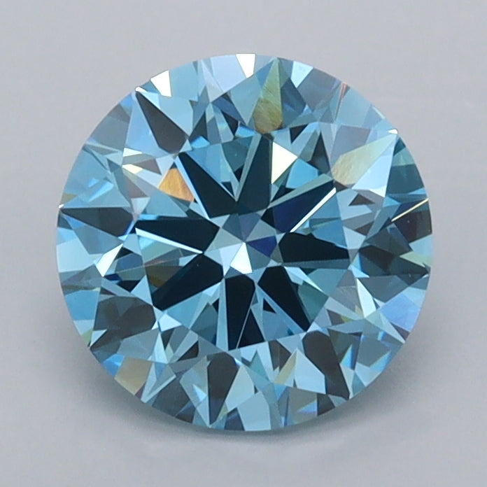 1.50 Carat Round Shaped, Excellent Cut, VVS2 Clarity, IGI Certified Lab Grown Diamond