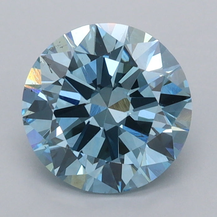 1.51 Carat Round Shaped, Excellent Cut, VS1 Clarity, IGI Certified Lab Grown Diamond