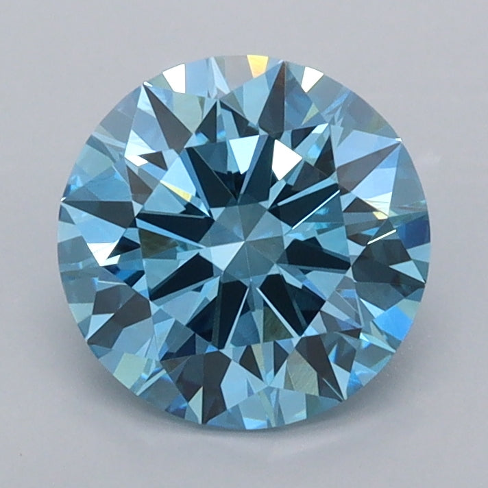 1.50 Carat Round Shaped, Ideal Cut, VVS2 Clarity, IGI Certified Lab Grown Diamond