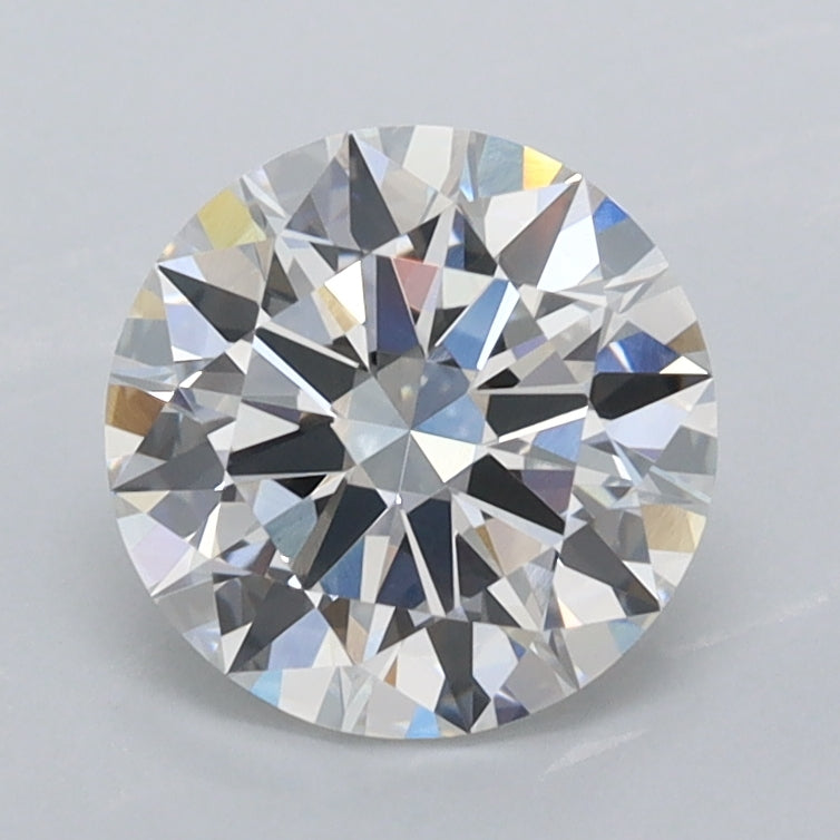 1.51 Carat Round Shaped, Ideal Cut, E Color, VVS2 Clarity, IGI Certified Lab Grown Diamond