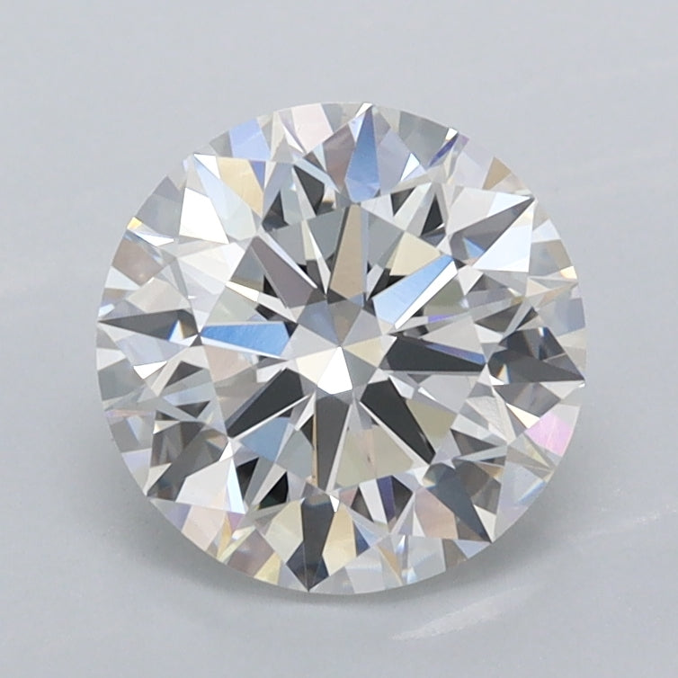 1.56 Carat Round Shaped, Ideal Cut, D Color, VVS2 Clarity, IGI Certified Lab Grown Diamond