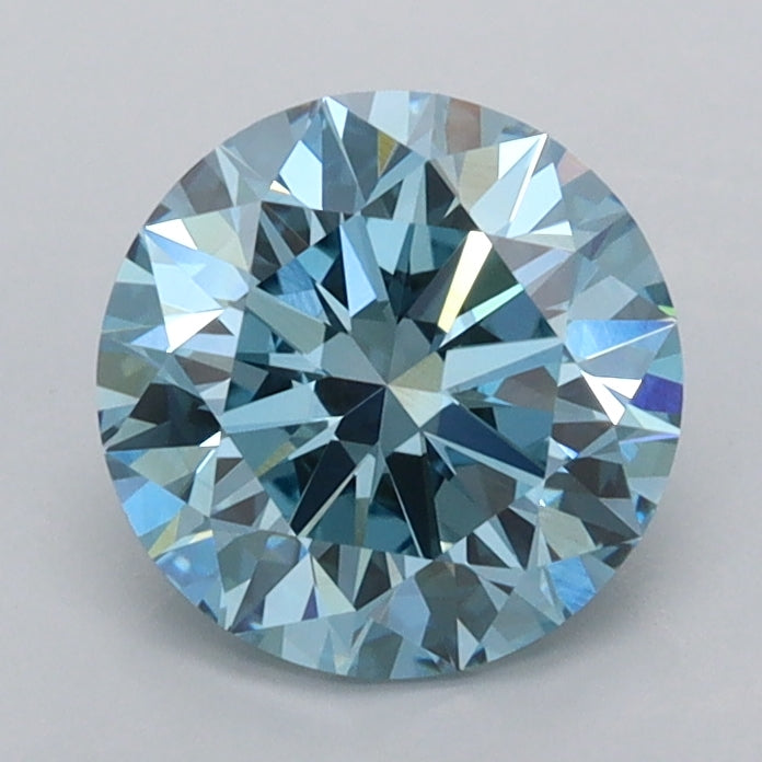 1.49 Carat Round Shaped, Ideal Cut, VVS1 Clarity, IGI Certified Lab Grown Diamond