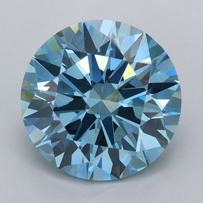 1.56 Carat Round Shaped, Ideal Cut, VVS1 Clarity, IGI Certified Lab Grown Diamond