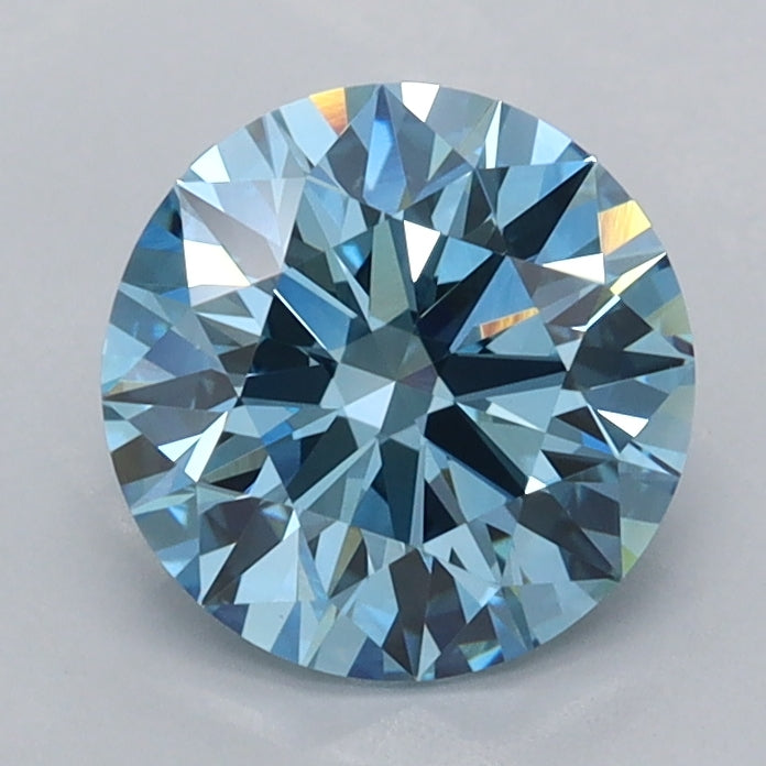 1.50 Carat Round Shaped, Ideal Cut, VVS2 Clarity, IGI Certified Lab Grown Diamond