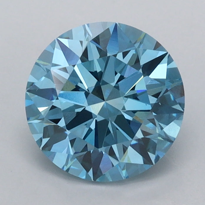 1.50 Carat Round Shaped, Ideal Cut, VS1 Clarity, IGI Certified Lab Grown Diamond