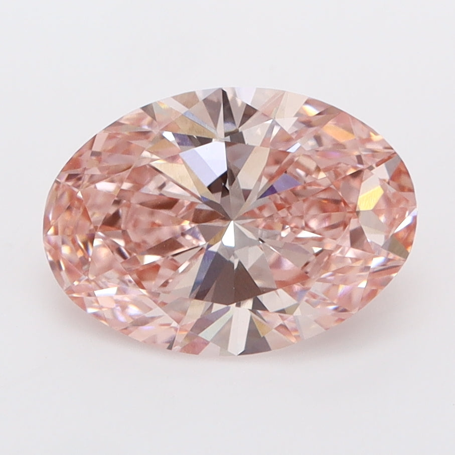 1.95 Carat Oval Shaped, Ideal Cut, VVS2 Clarity, IGI Certified Lab Grown Diamond