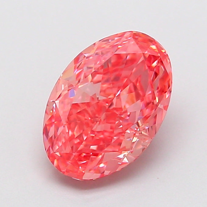 1.71 Carat Oval Shaped, Excellent Cut, VVS2 Clarity, IGI Certified Lab Grown Diamond