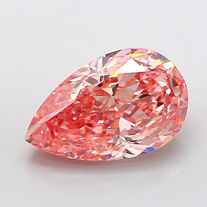 3.01 Carat Pear Shaped, Excellent Cut, VVS2 Clarity, IGI Certified Lab Grown Diamond