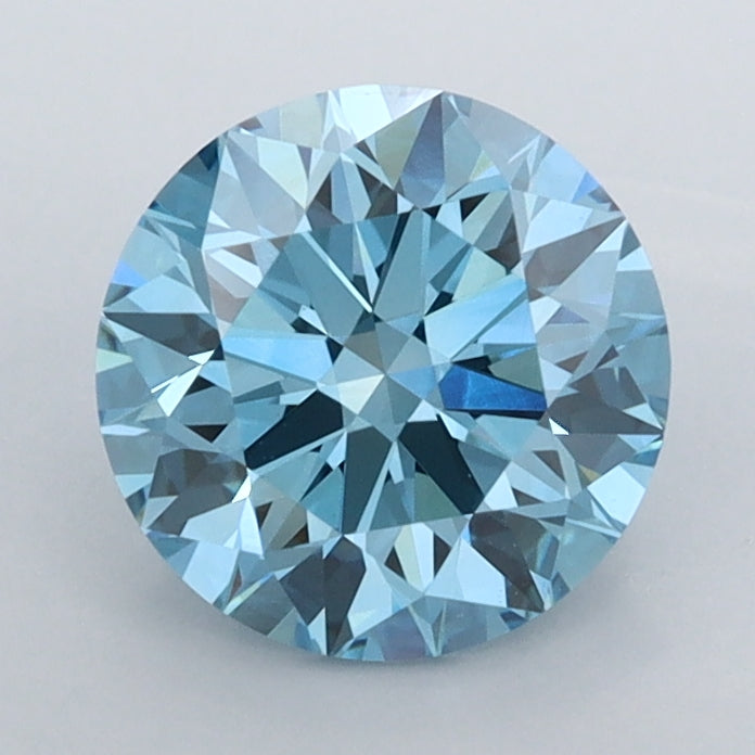 1.52 Carat Round Shaped, Ideal Cut, VVS2 Clarity, IGI Certified Lab Grown Diamond