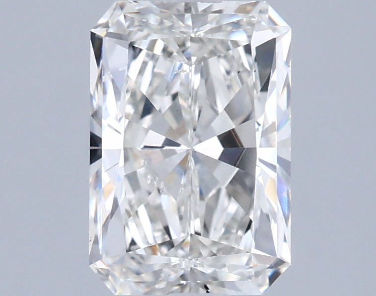 1.50 Carat Radiant Shaped, Excellent Cut, F Color, SI1 Clarity, IGI Certified Lab Grown Diamond