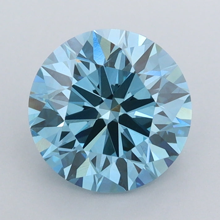 1.50 Carat Round Shaped, Ideal Cut, VS1 Clarity, IGI Certified Lab Grown Diamond