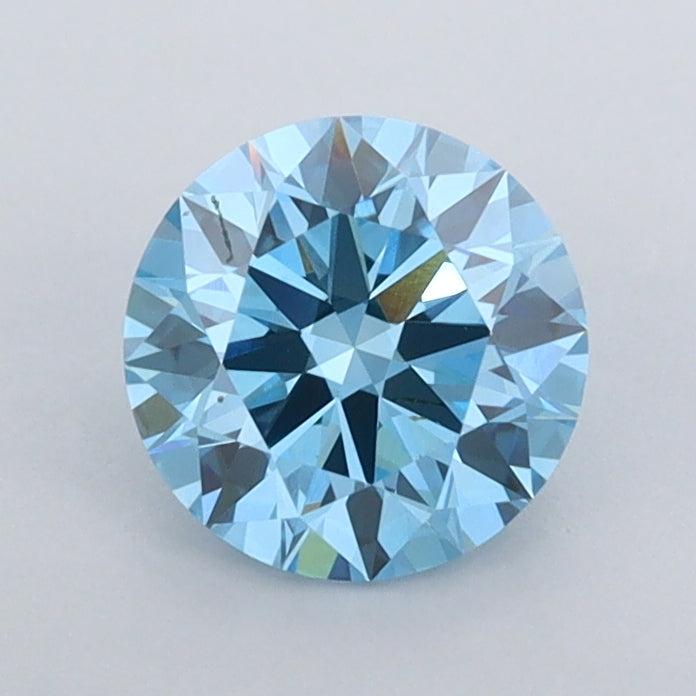 0.98 Carat Round Shaped, Ideal Cut, VVS2 Clarity, IGI Certified Lab Grown Diamond