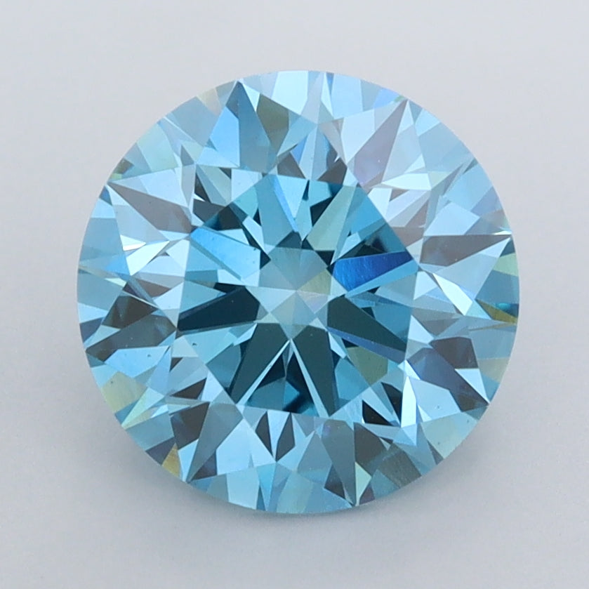 2.50 Carat Round Shaped, Ideal Cut, VS1 Clarity, IGI Certified Lab Grown Diamond