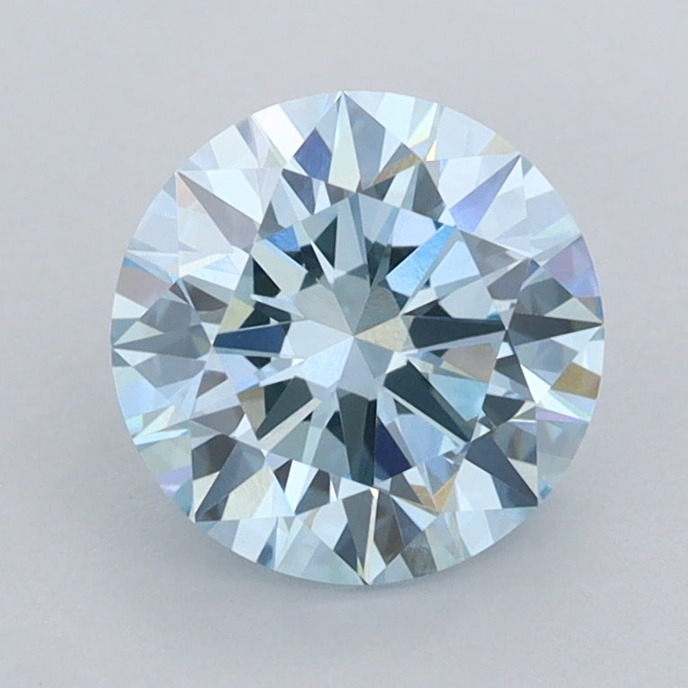 1.53 Carat Round Shaped, Ideal Cut, VVS2 Clarity, IGI Certified Lab Grown Diamond
