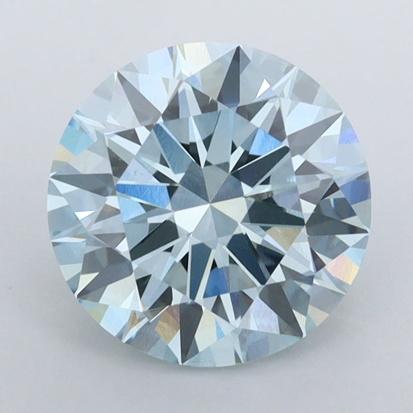 2.50 Carat Round Shaped, Ideal Cut, VVS2 Clarity, IGI Certified Lab Grown Diamond