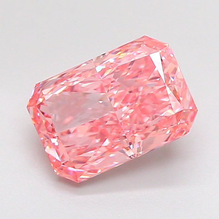 2.02 Carat Radiant Shaped, Ideal Cut, VVS2 Clarity, IGI Certified Lab Grown Diamond
