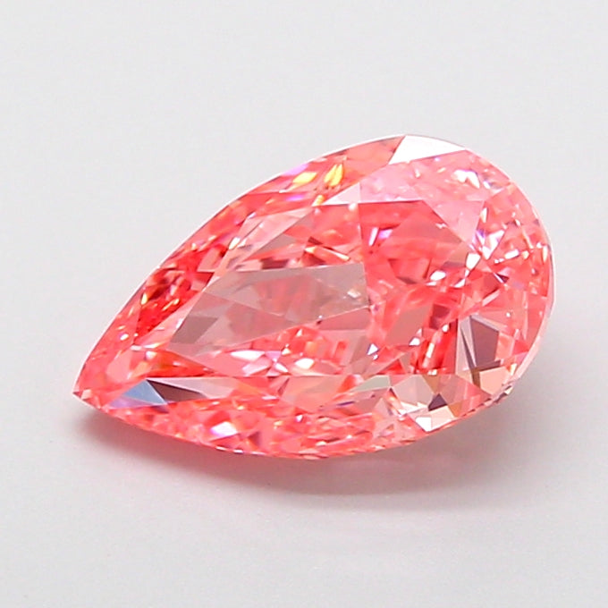 2.51 Carat Pear Shaped, Excellent Cut, VVS2 Clarity, IGI Certified Lab Grown Diamond