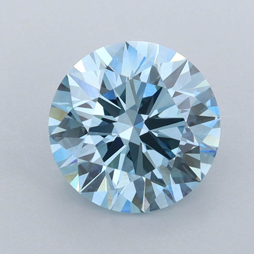 1.98 Carat Round Shaped, Ideal Cut, VVS2 Clarity, IGI Certified Lab Grown Diamond