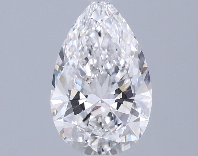 1.00 Carat Pear Shaped, Ideal Cut, E Color, VS2 Clarity, IGI Certified Lab Grown Diamond