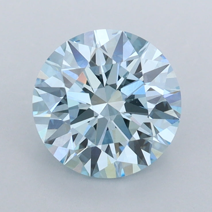 1.46 Carat Round Shaped, Ideal Cut, VVS2 Clarity, IGI Certified Lab Grown Diamond