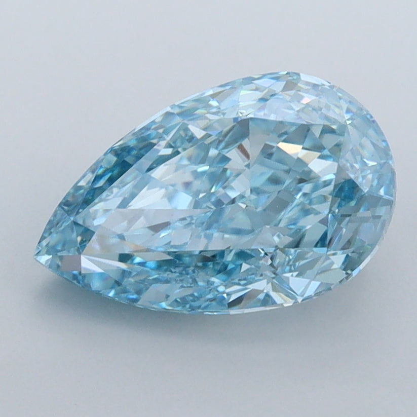2.09 Carat Pear Shaped, Excellent Cut, VVS2 Clarity, IGI Certified Lab Grown Diamond