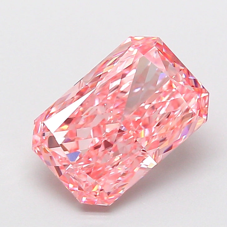 2.01 Carat Radiant Shaped, Ideal Cut, VVS1 Clarity, IGI Certified Lab Grown Diamond