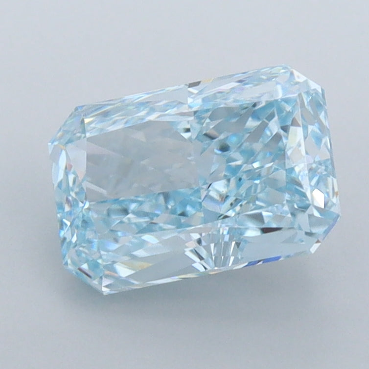 1.81 Carat Radiant Shaped, Excellent Cut, VS1 Clarity, IGI Certified Lab Grown Diamond