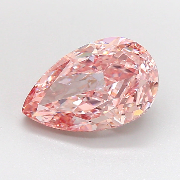 3.00 Carat Pear Shaped, Ideal Cut, VVS2 Clarity, IGI Certified Lab Grown Diamond