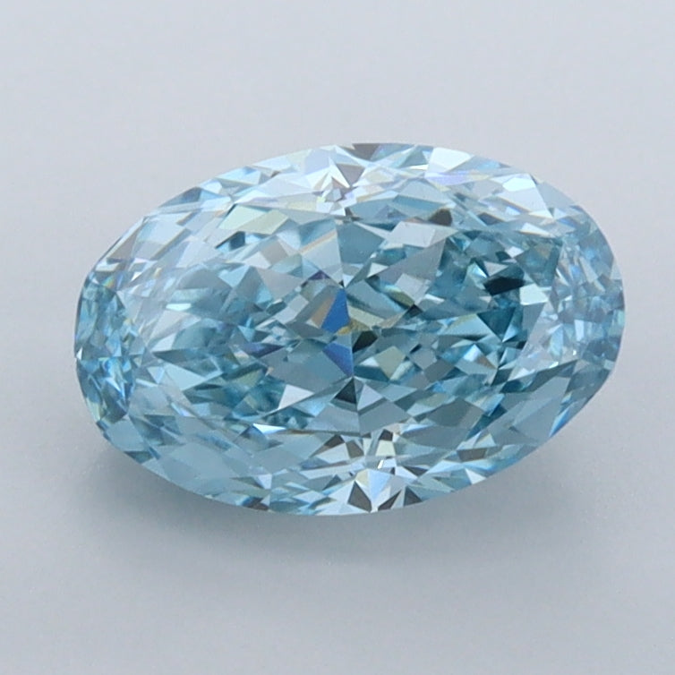 1.56 Carat Oval Shaped, Very Good Cut, VVS2 Clarity, IGI Certified Lab Grown Diamond