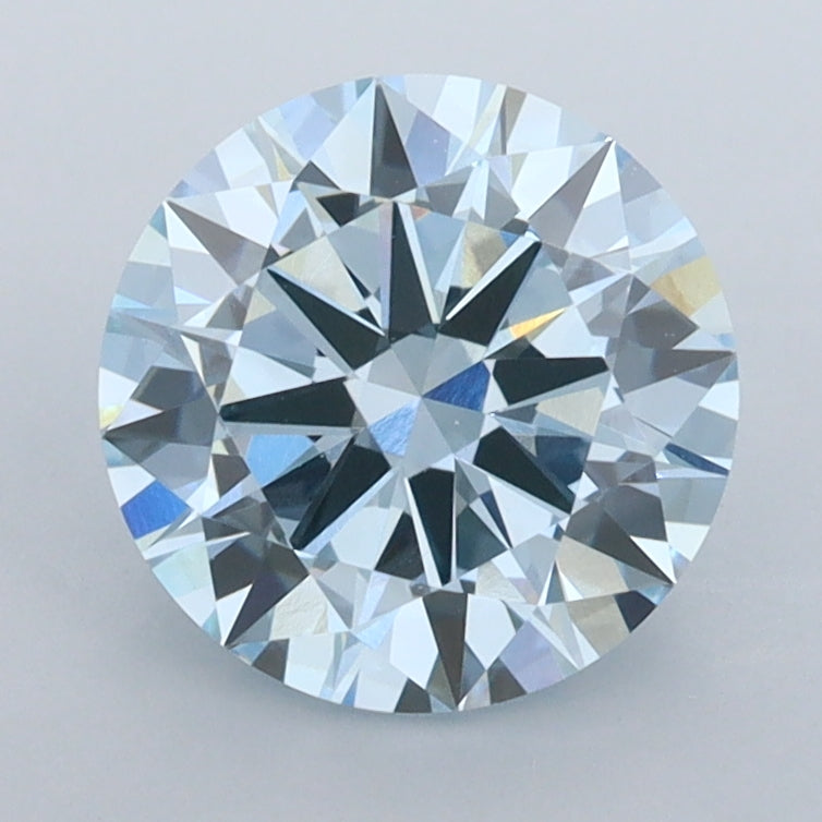 2.00 Carat Round Shaped, Excellent Cut, VVS1 Clarity, IGI Certified Lab Grown Diamond